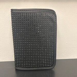 Stoney Clover Lane Noir Crystal Passport Case